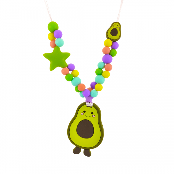 Collar de lactancia mamá aguacate + mini