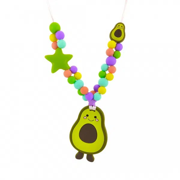 Collar de lactancia mamá aguacate + mini